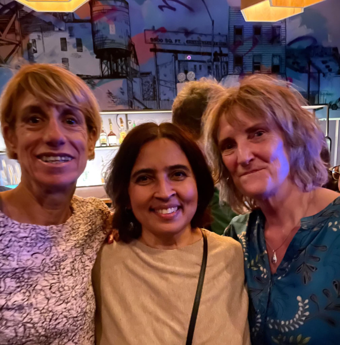 Hollie Ainbinder, Renu Nahata and Nancy Graham
