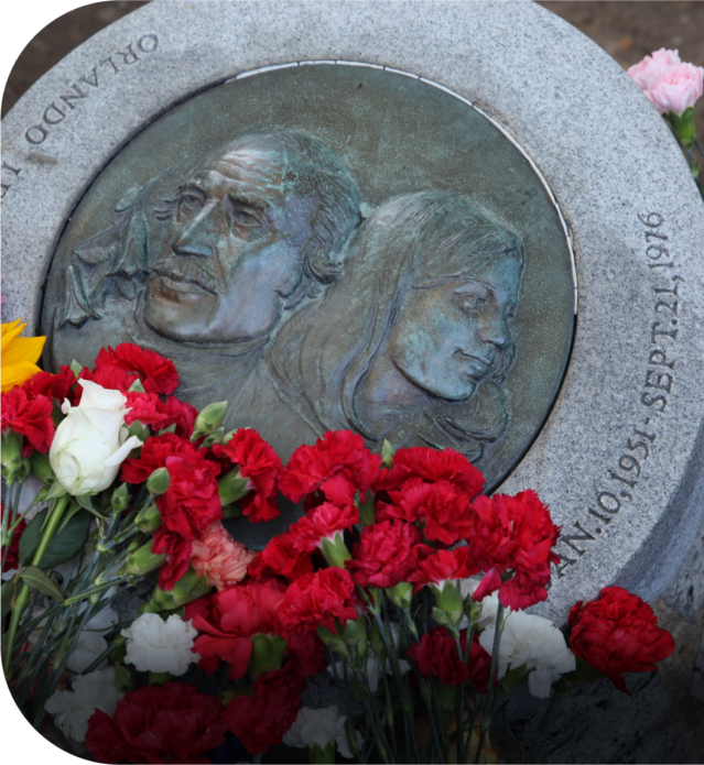 Memorial to Orlando Letelier and Ronni Moffitt in Washington, DC