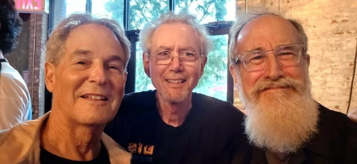 FAIR's first staffers: Martin A. Lee, Jeff Cohen, Andy Breslau