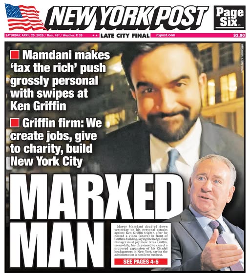 New York Post: Marxed Man