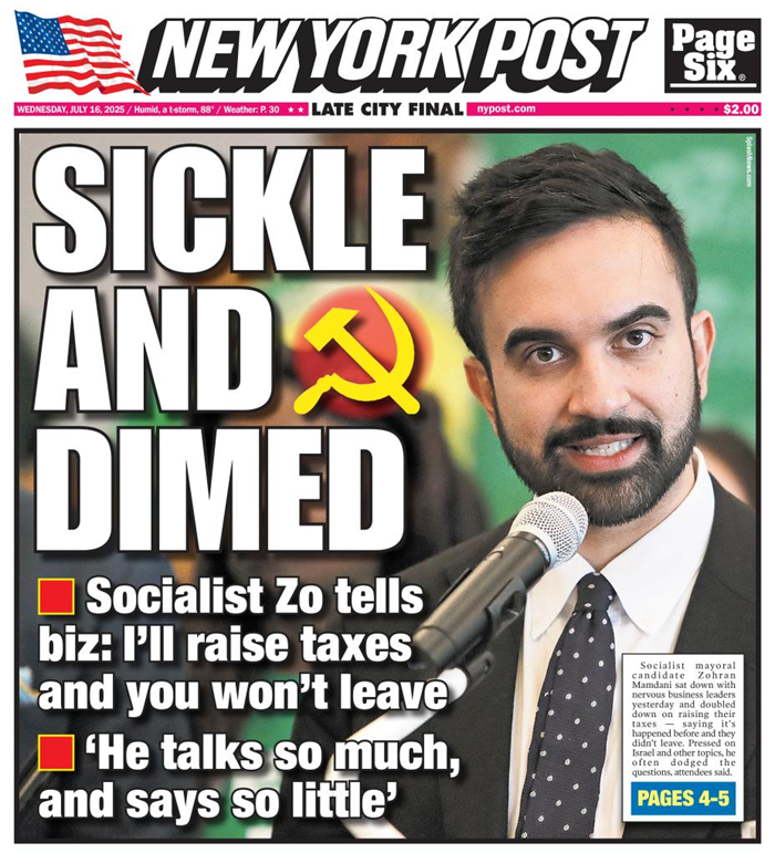 New York Post: Sickle and Dimed