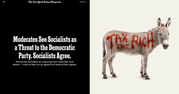 NYT: Moderates See Socialists as a Threat to the Democratic Party. Socialists Agree.