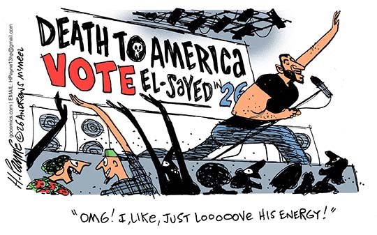 Payne: Death to America, Vote El-Sayed in '26