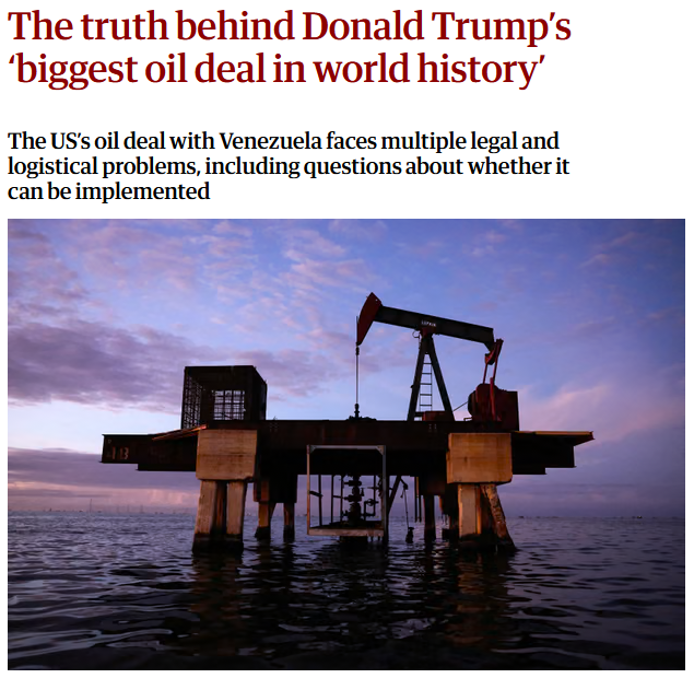 Guardian: The truth behind Donald Trump’s ‘biggest oil deal in world history’