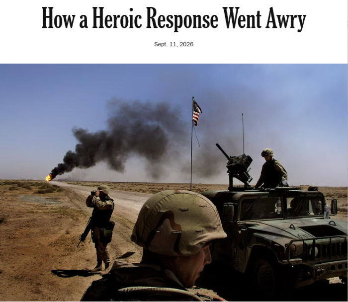 NYT: How a Heroic Response Went Awry