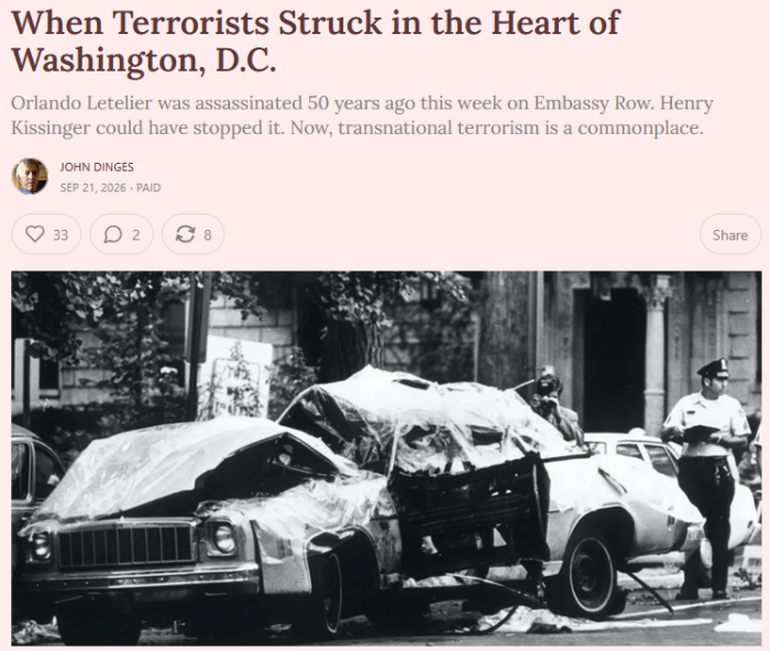 SpyTalk: When Terrorists Struck in the Heart of Washington, D.C.